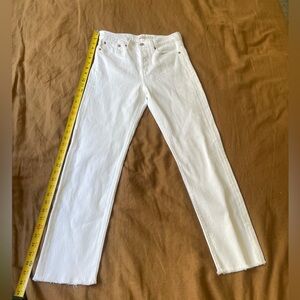 Levi's Women's Straight Jeans in White